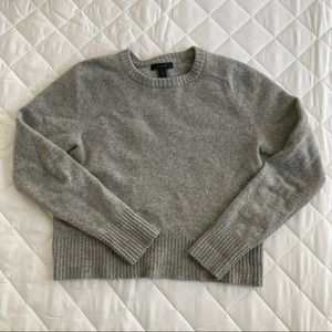 J.Crew Holly Crop Wool Sweater